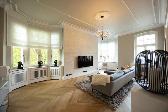 Sanierung einer historischen Altbauwohnung (um 1900) im Kreuzviertel MS